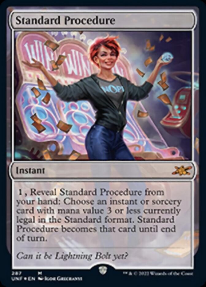 Standard Procedure (Galaxy Foil) [Unfinity] | Tacoma Games
