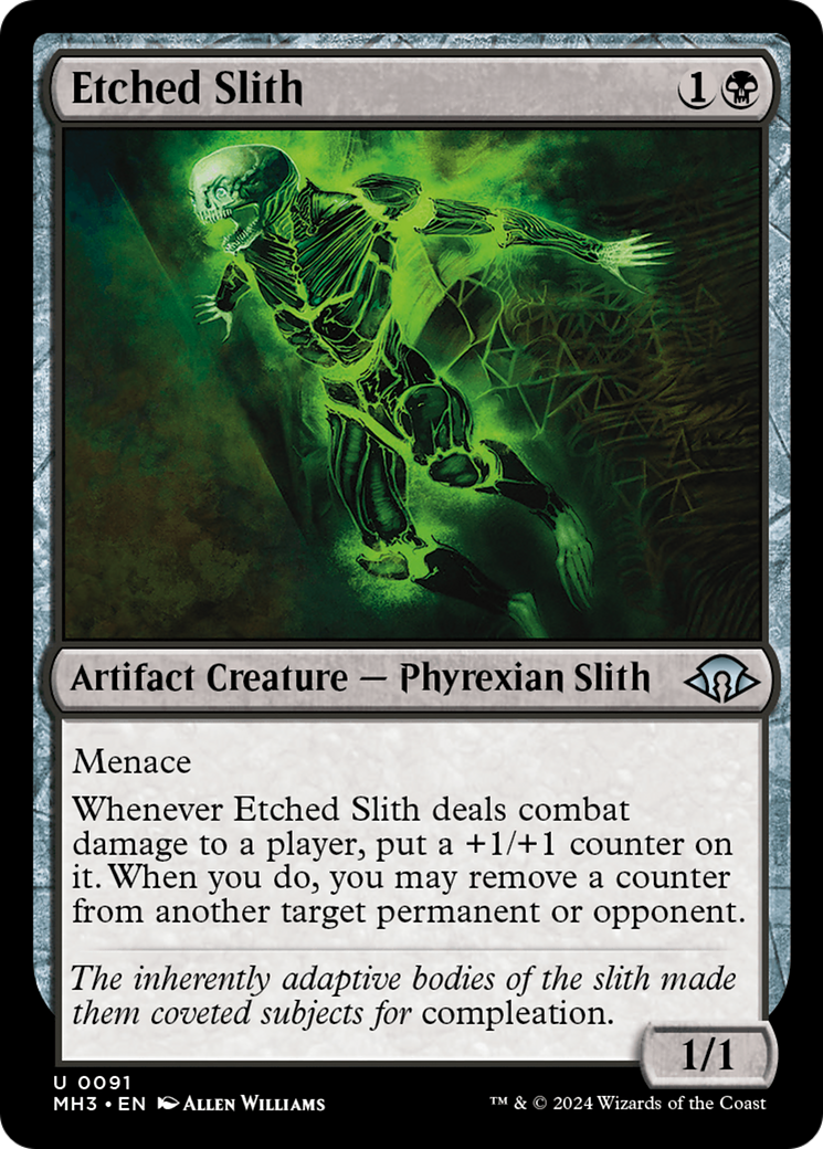 Etched Slith [Modern Horizons 3] | Tacoma Games