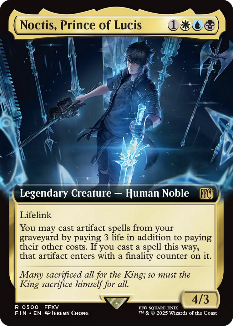 Noctis, Prince of Lucis (Extended Art) [FINAL FANTASY] | Tacoma Games