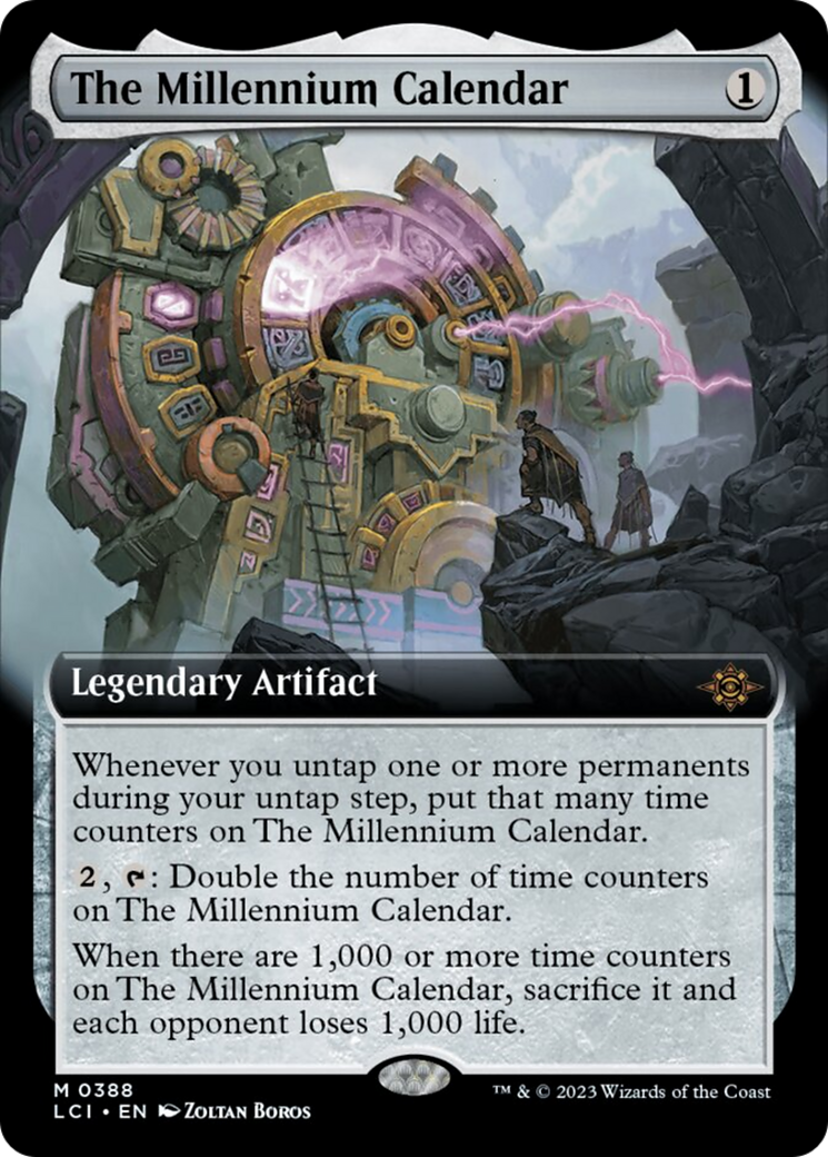 The Millennium Calendar (Extended Art) [The Lost Caverns of Ixalan] | Tacoma Games