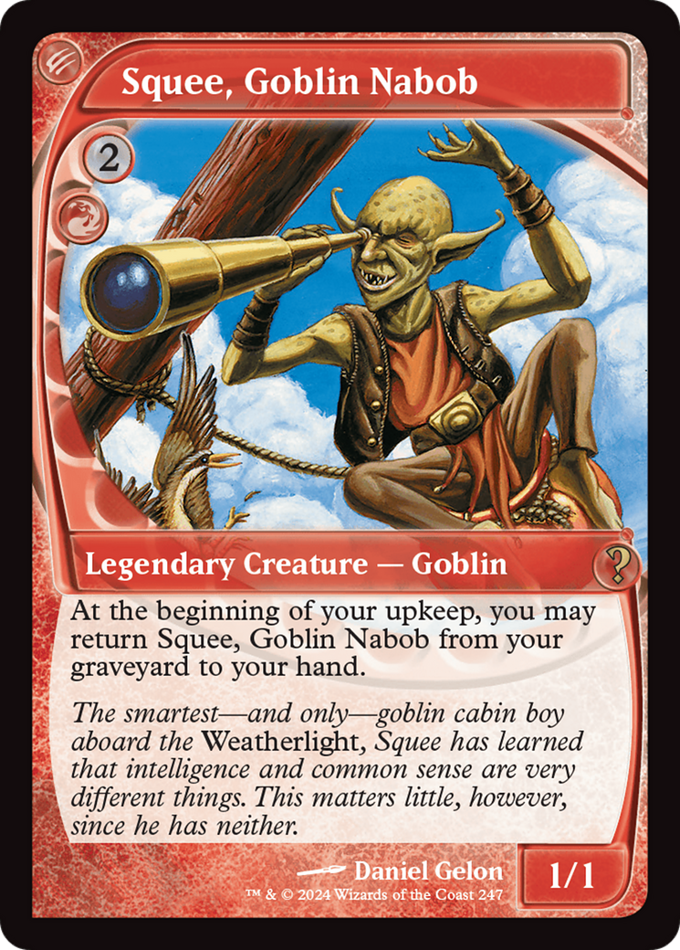 Squee, Goblin Nabob (Future Sight) [Mystery Booster 2] | Tacoma Games