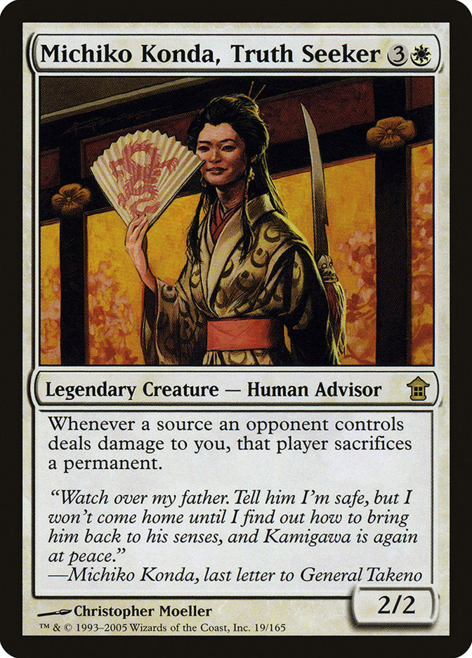 Michiko Konda, Truth Seeker [Saviors of Kamigawa] | Tacoma Games