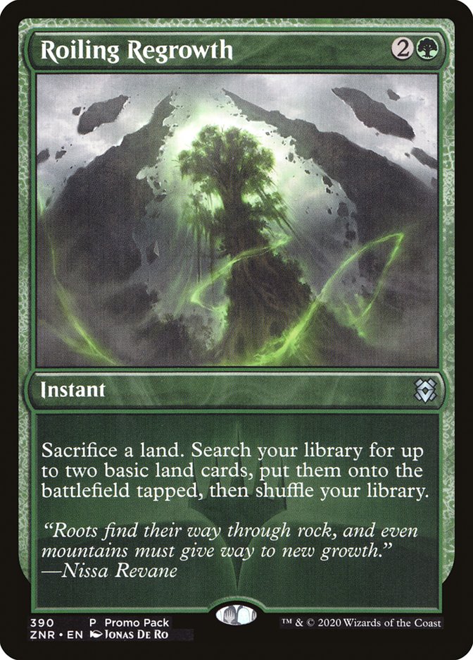 Roiling Regrowth (Promo Pack) [Zendikar Rising Promos] | Tacoma Games