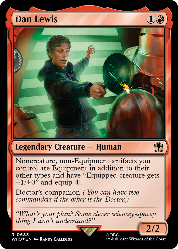 Dan Lewis (Surge Foil) [Doctor Who] | Tacoma Games