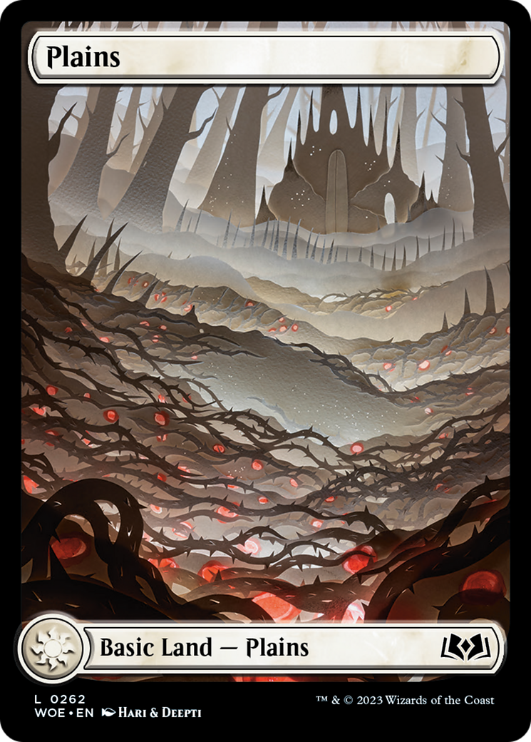 Plains (262) (Full-Art) [Wilds of Eldraine] | Tacoma Games