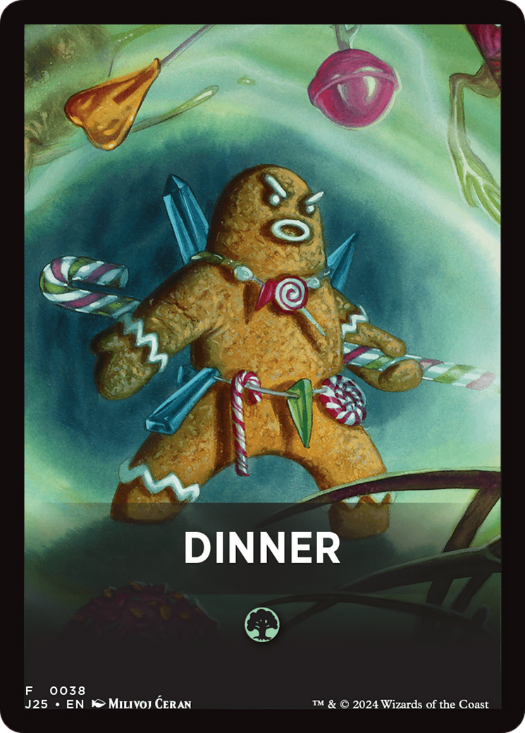 Dinner Theme Card [Foundations Jumpstart Front Cards] | Tacoma Games