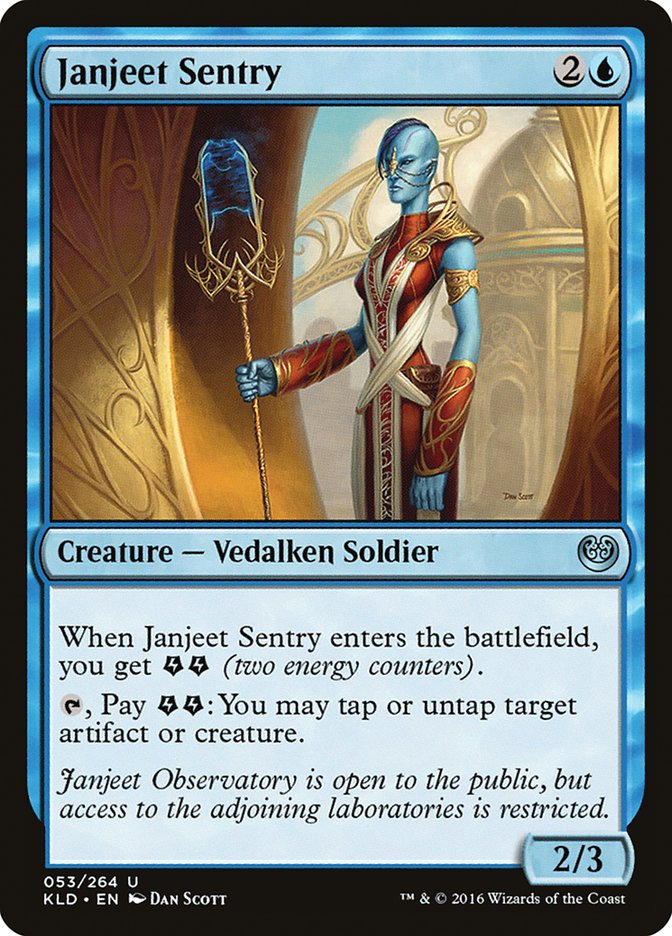 Janjeet Sentry [Kaladesh] | Tacoma Games