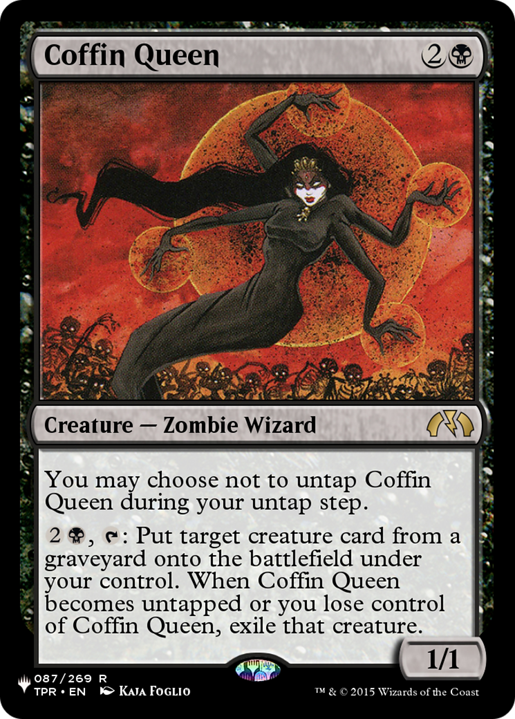 Coffin Queen [The List Reprints] | Tacoma Games