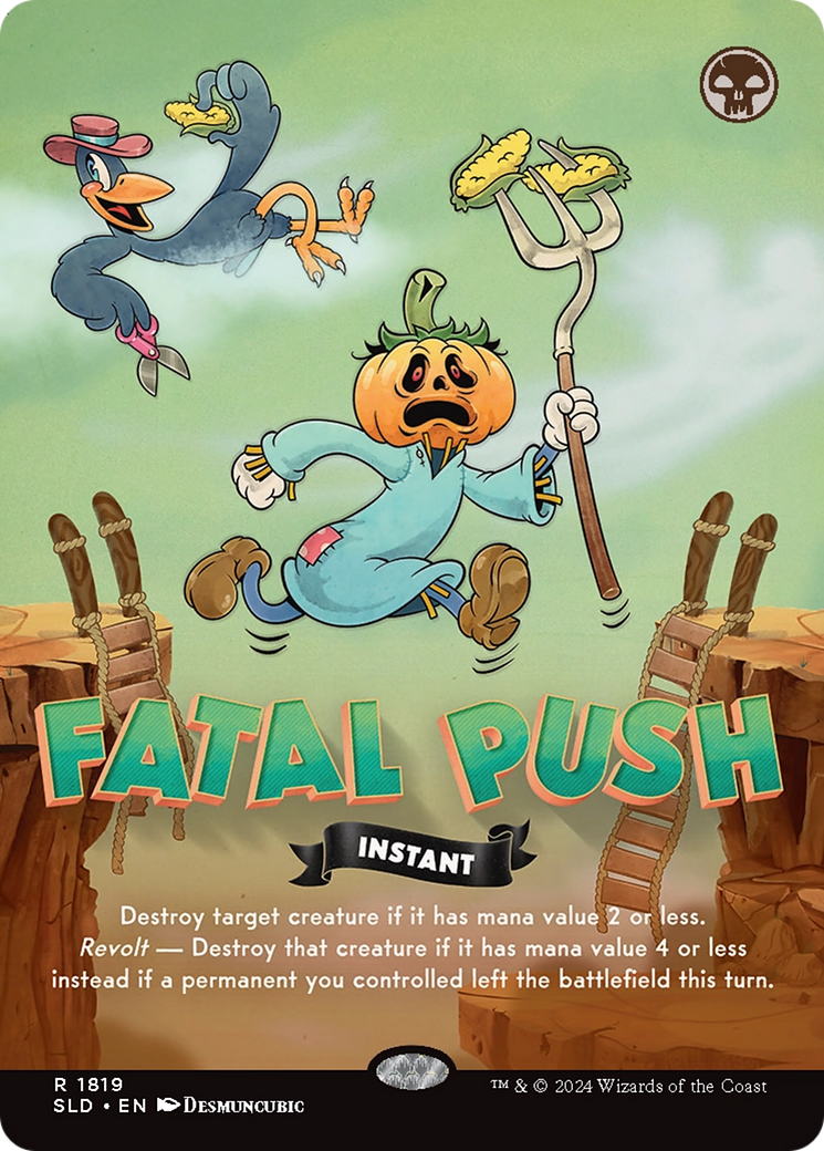 Fatal Push (1819) (Rainbow Foil) [Secret Lair Drop Series] | Tacoma Games