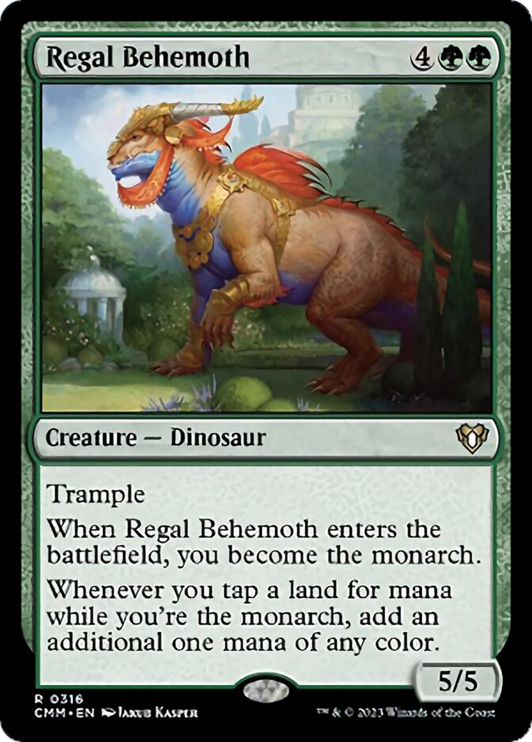 Regal Behemoth [Commander Masters] | Tacoma Games