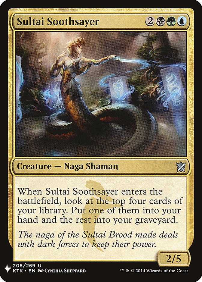 Sultai Soothsayer [Mystery Booster] | Tacoma Games