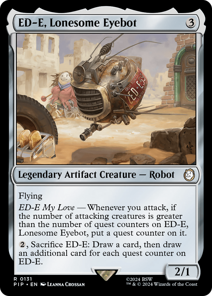 ED-E, Lonesome Eyebot [Fallout] | Tacoma Games