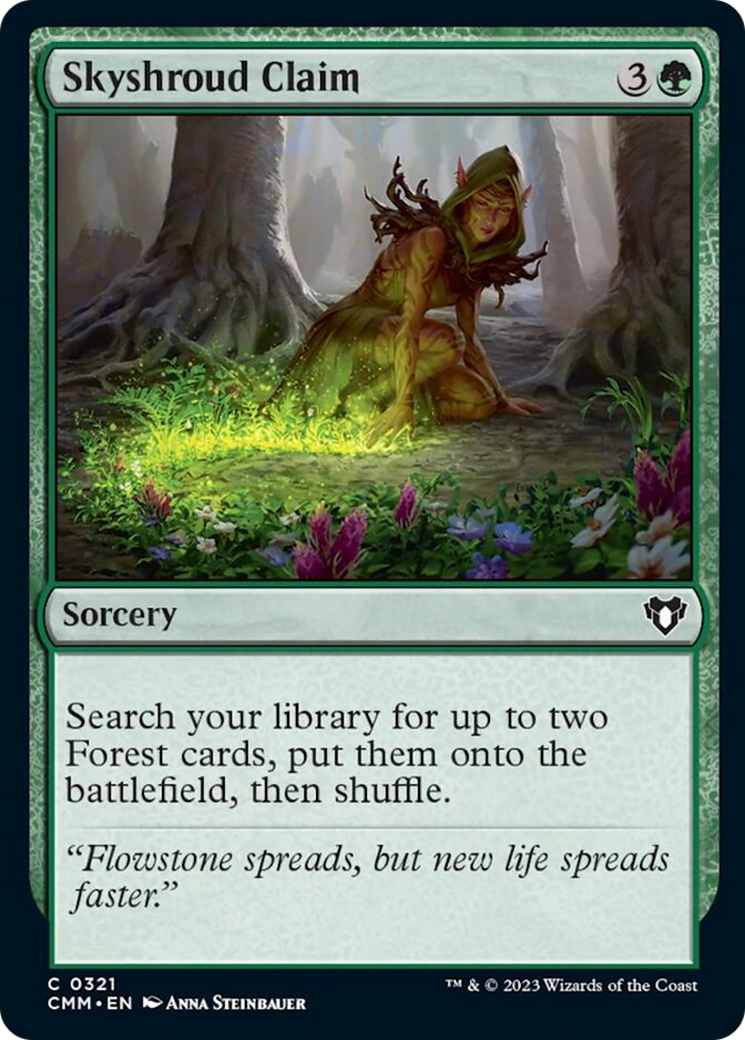 Skyshroud Claim [Commander Masters] | Tacoma Games