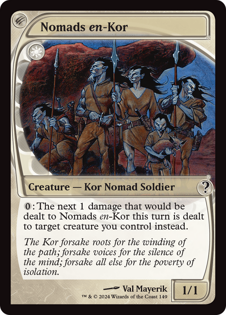 Nomads en-Kor (Future Sight) [Mystery Booster 2] | Tacoma Games
