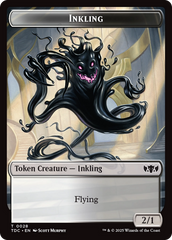 Inkling // Bird Double-Sided Token [Tarkir: Dragonstorm Commander Tokens] | Tacoma Games