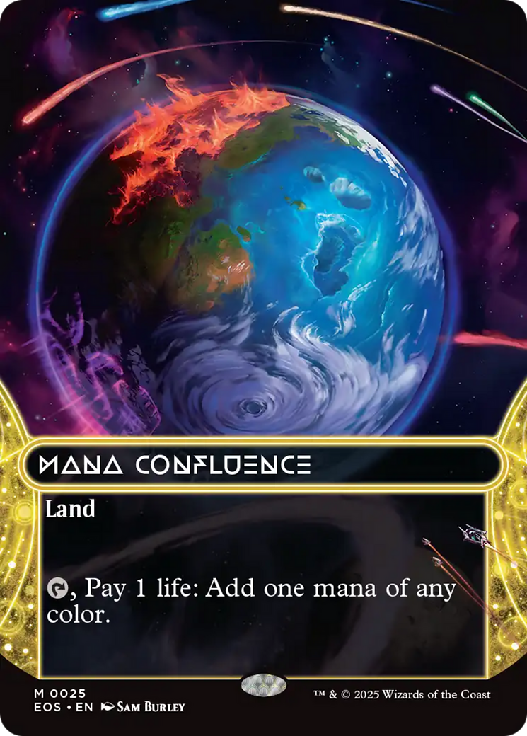 Mana Confluence (0025) (Borderless) [Edge of Eternities: Stellar Sights] | Tacoma Games