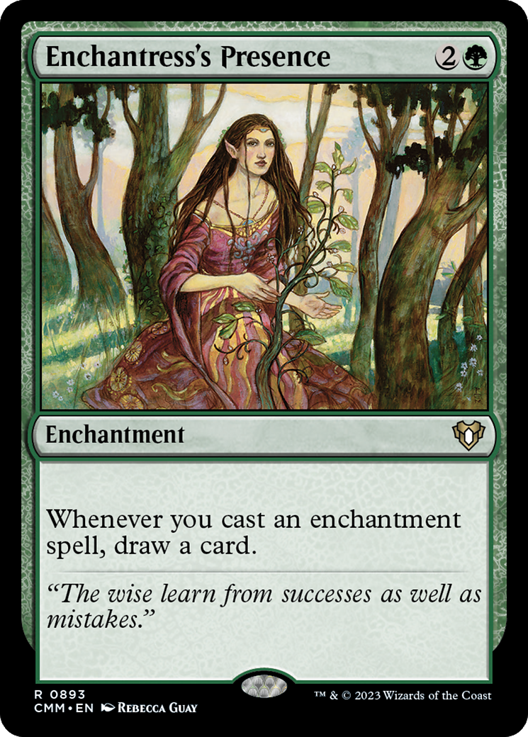 Enchantress's Presence [Commander Masters] | Tacoma Games