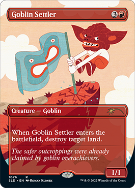 Goblin Settler (Borderless) [Secret Lair Drop Series] | Tacoma Games