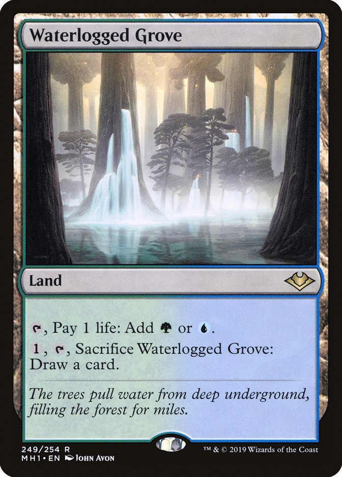 Waterlogged Grove [Modern Horizons] | Tacoma Games