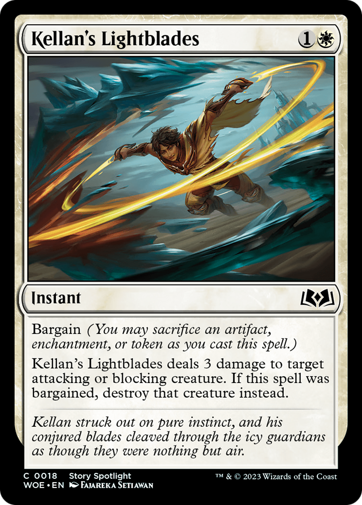 Kellan's Lightblades [Wilds of Eldraine] | Tacoma Games