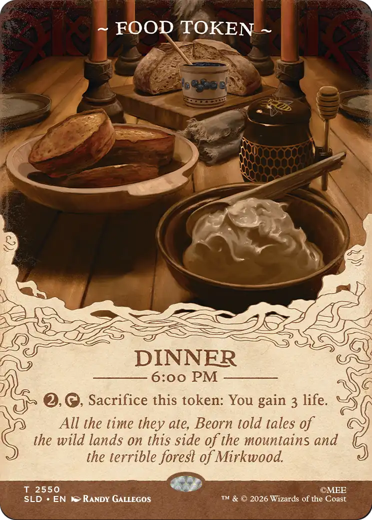 Food Token (2550) [Secret Lair Drop Series] | Tacoma Games