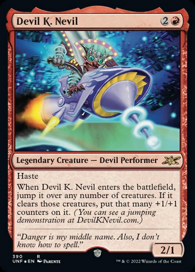 Devil K. Nevil (Galaxy Foil) [Unfinity] | Tacoma Games