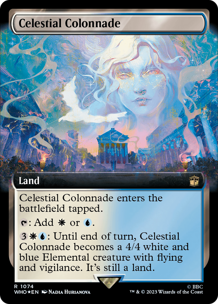 Celestial Colonnade (Extended Art) (Surge Foil) [Doctor Who] | Tacoma Games