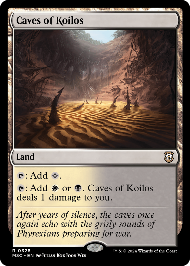 Caves of Koilos (Ripple Foil) [Modern Horizons 3 Commander] | Tacoma Games