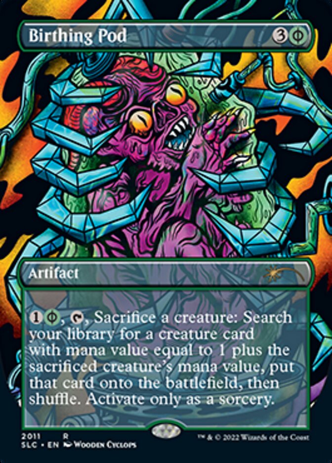 Birthing Pod (Borderless Alternate Art) [Secret Lair Countdown Kit] | Tacoma Games