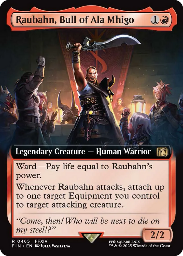 Raubahn, Bull of Ala Mhigo (Extended Art) [FINAL FANTASY] | Tacoma Games