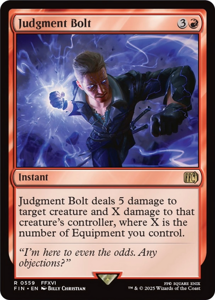 Judgment Bolt [FINAL FANTASY] | Tacoma Games
