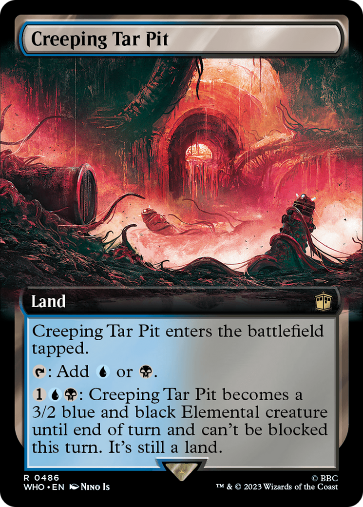 Creeping Tar Pit (Extended Art) [Doctor Who] | Tacoma Games
