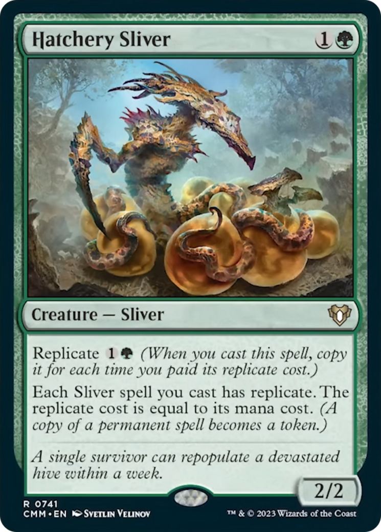 Hatchery Sliver [Commander Masters] | Tacoma Games