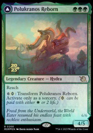 Polukranos Reborn // Polukranos, Engine of Ruin [March of the Machine Prerelease Promos] | Tacoma Games