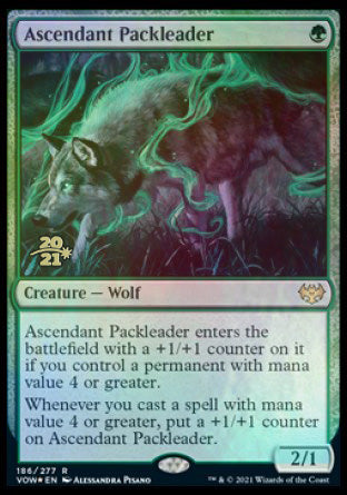 Ascendant Packleader [Innistrad: Crimson Vow Prerelease Promos] | Tacoma Games