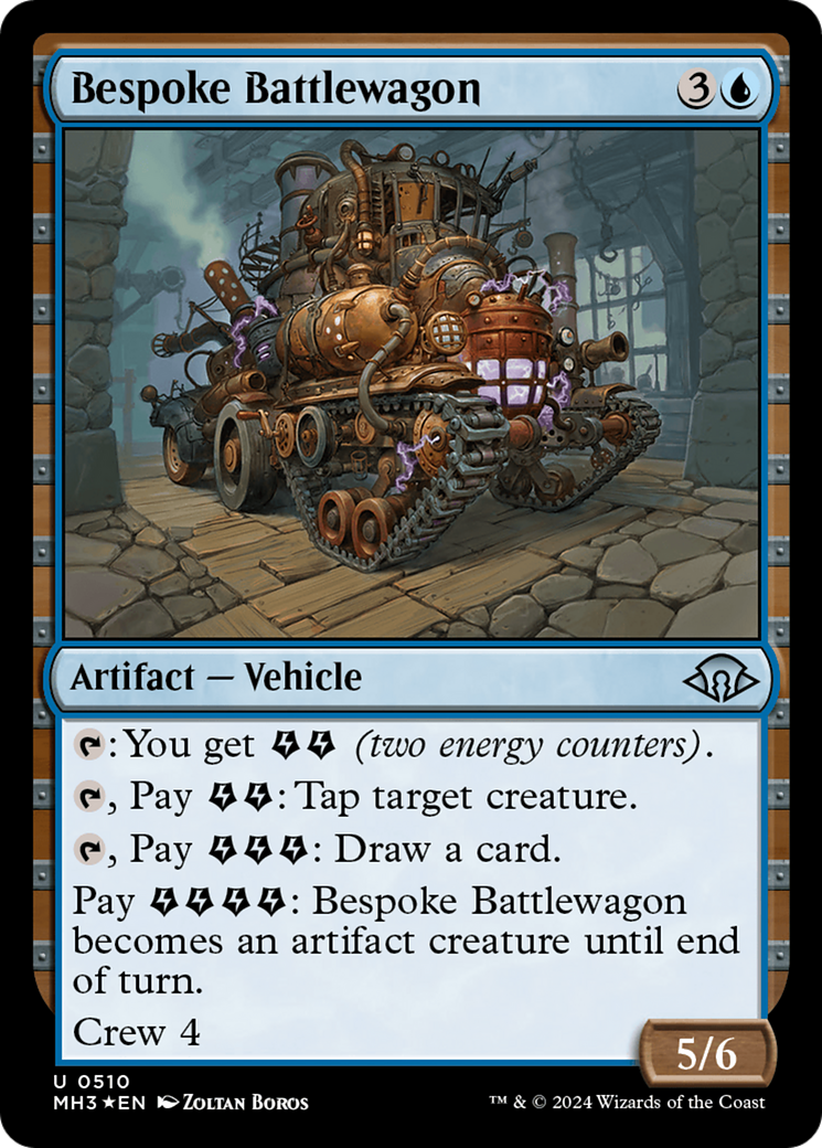 Bespoke Battlewagon (Ripple Foil) [Modern Horizons 3] | Tacoma Games