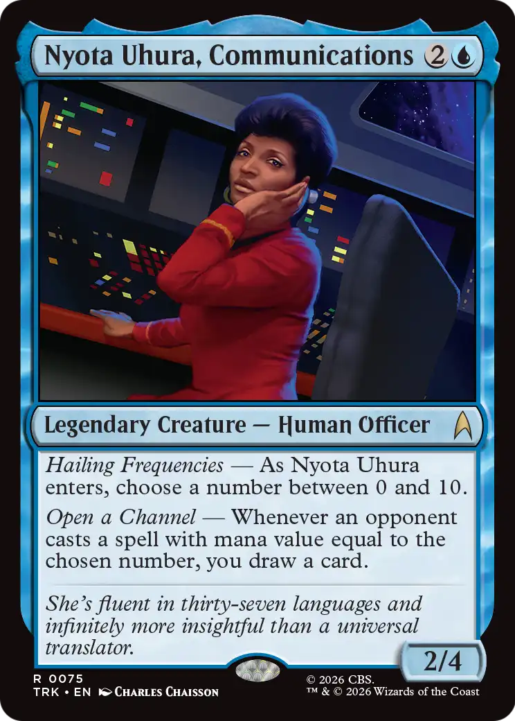 Nyota Uhura, Communications [Star Trek] | Tacoma Games