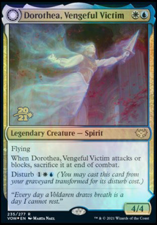 Dorothea, Vengeful Victim // Dorothea's Retribution [Innistrad: Crimson Vow Prerelease Promos] | Tacoma Games