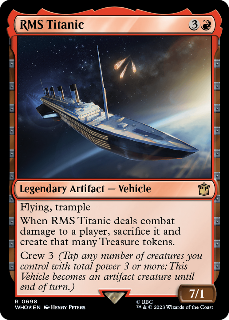 RMS Titanic (Surge Foil) [Doctor Who] | Tacoma Games