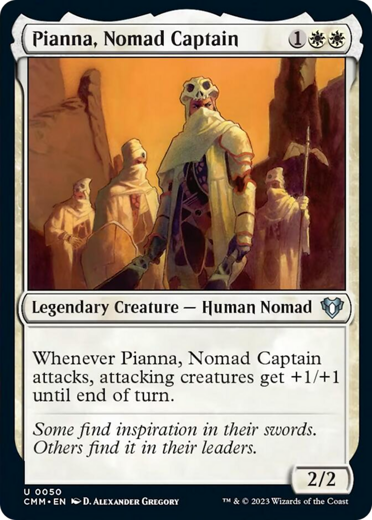 Pianna, Nomad Captain [Commander Masters] | Tacoma Games