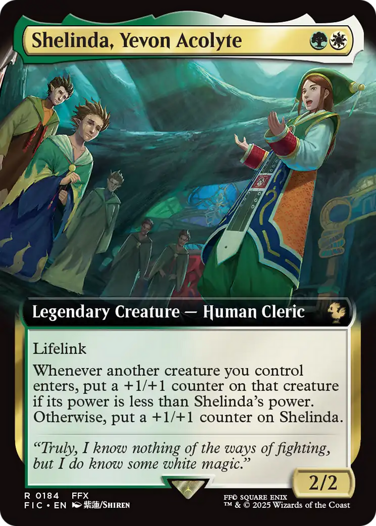 Shelinda, Yevon Acolyte (Extended Art) [FINAL FANTASY Commander] | Tacoma Games
