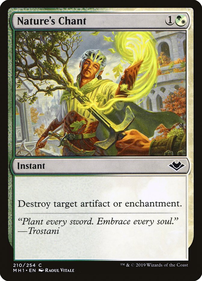 Nature's Chant [Modern Horizons] | Tacoma Games