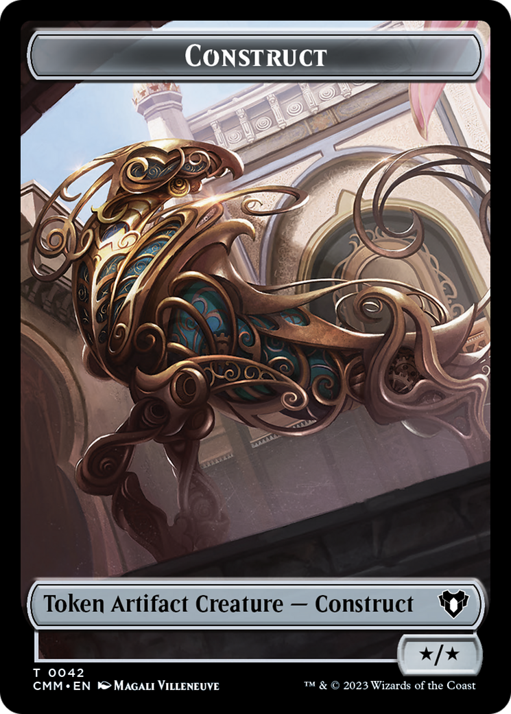 Construct Token (42) [Commander Masters Tokens] | Tacoma Games