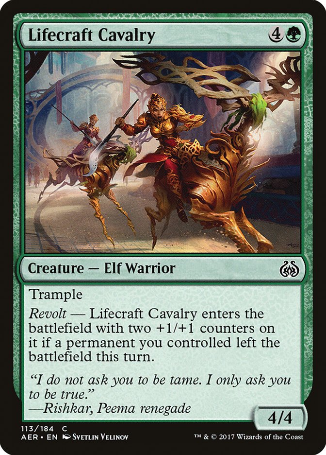 Lifecraft Cavalry [Aether Revolt] | Tacoma Games