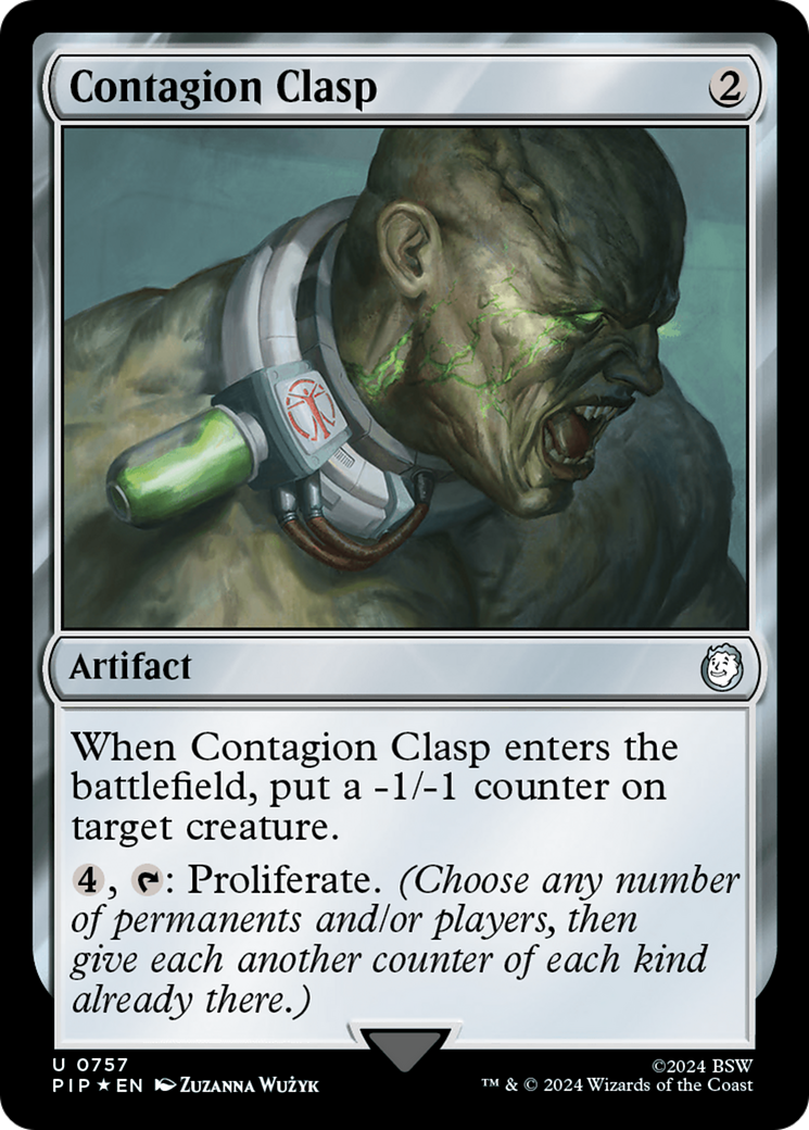 Contagion Clasp (Surge Foil) [Fallout] | Tacoma Games