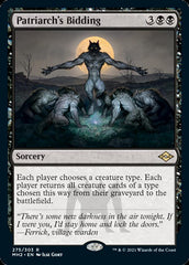 Patriarch's Bidding (Foil Etched) [Modern Horizons 2] | Tacoma Games