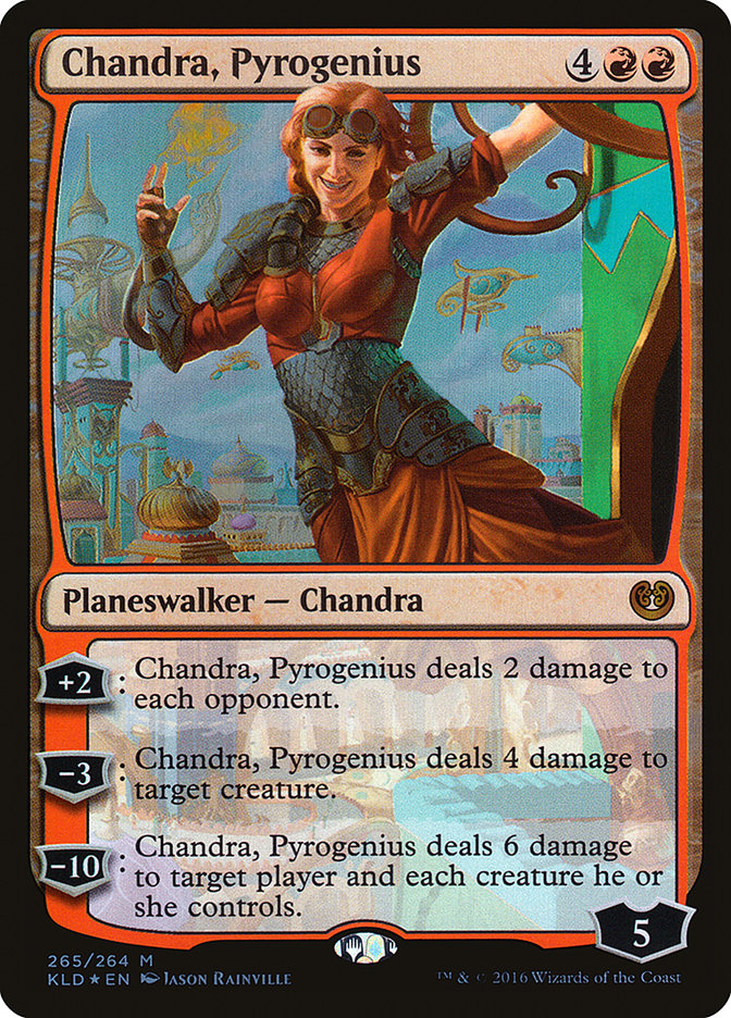 Chandra, Pyrogenius [Kaladesh] | Tacoma Games