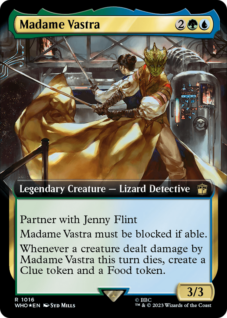 Madame Vastra (Extended Art) (Surge Foil) [Doctor Who] | Tacoma Games