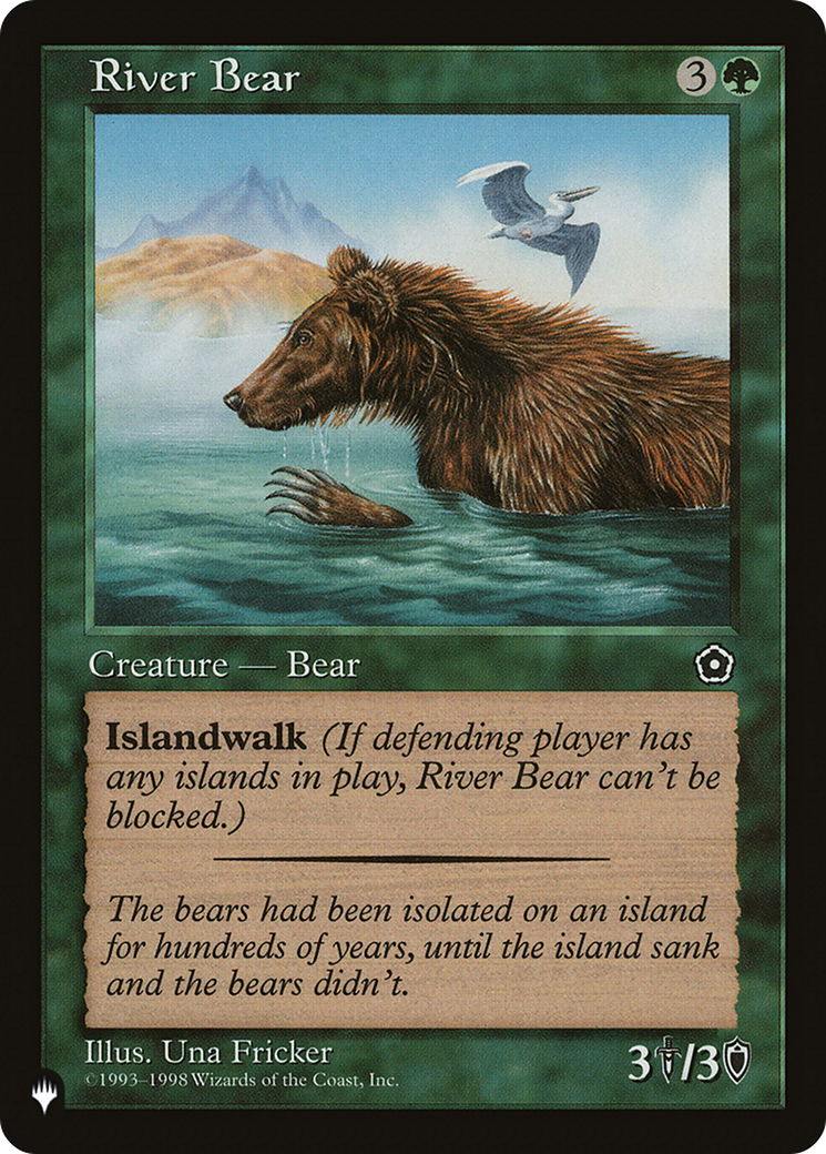 River Bear [The List Reprints] | Tacoma Games