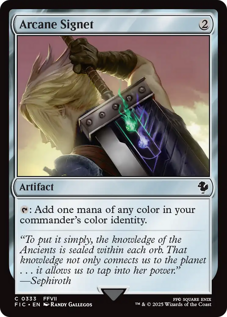 Arcane Signet (0333) [FINAL FANTASY Commander] | Tacoma Games